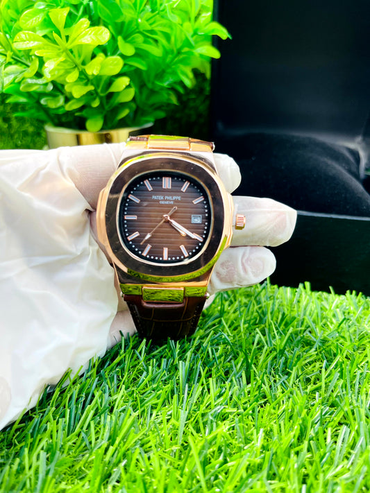Leather Wrist Watch